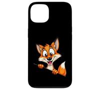 Ilustración Zorro de Caricatura Curioso Carcasa para iPhone 13