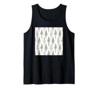 Ilustraciones Conchas Marinas Diseño Patrón Blanco y Negro Camiseta sin Mangas