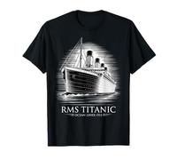 Ilustraciones del Legado marítimo del RMS Titanic 1912 Camiseta