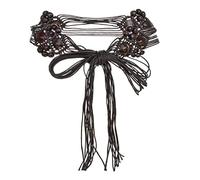 ILuvatar Cinturón de cintura trenzado de cuerda estilo bohemio para mujer U33, Café-v46, 170 cm