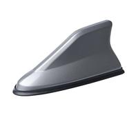 ILWIYRHNL Antena Tiburón for Smart Fortwo 1., 2. und 3. Serie, W450, W451, W453 Negro Brillante, Shark Fin Antenna con Cable de Cobre, Receptor Señal Am/FM, Diseño Deportivo,C
