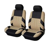 ILWIYRHNL para Renault Clio V Life/Zen/Intens/R.S. Line/Business 2019-2025 2026 Fundas Asientos Coche Universales, Diseño Huella Neumático Transpirable, Juego de Fundas Protectoras Lavables,C