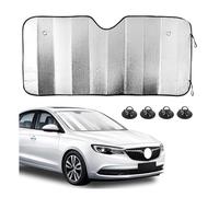 ILWIYRHNL Parasol Coche Delantero para BMW X5 G05/X6 G06/X7 G07 2019-2024 2025 2026, Protector Solar de 4 Capas, Alfombrilla Aislante de Calor para Parabrisas de Auto contra Rayos UV