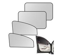 ILWIYRHNL Parasol Lateral Coche, para Alfa Romeo Giulia 2017-2021 Protector Solar Ventana con Protección UV, Cortinillas de Malla Transpirable y Privacidad