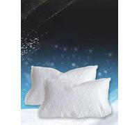 ILWOUL Korea No.1, Protector de Almohada Summer Cool para Personas Que Duermen Calientes (Paquete de 2), Tejido DURARON Chill Cooling 100% Funcional Que Baja de 2 a 4 °C. Q-Máx > 0,4.
