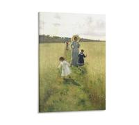 Ilya Repin-At The Boundary - Póster artístico para pared, lienzo, pósteres, obras de arte estéticas, 20 x 30 cm