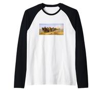 Ilya Repin Barge Haulers (Haulage Scene) Camiseta Manga Raglan