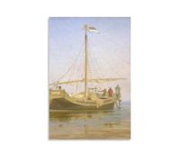 Ilya Repin-Barge Haulers on The Volga Artworks - Póster impreso para pared, lienzo, decoración del hogar, pósteres de 30 x 45 cm