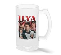 Ilya Rozanov Vintage Bootleg Coffee Mug - Heated Rivalry Fan Art Cup - BookTok Hockey Romance Gift Transparente taza de Stein de la cerveza 0.5L