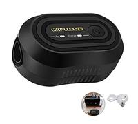 ILYWZY Limpiador Desinfectante Ventilador CPAP y desinfección del Tesoro USB portátil Mini hogar del Limpiador de la máquina,Negro
