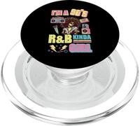 Im 90s R&B Kinda Girl Retro RnB Hip Hop Mujeres Niñas Niños PopSockets PopGrip para MagSafe
