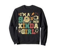 Im 90s RnB Kinda Girl R&B Retro Music Lover Mujeres Niñas Niños Sudadera