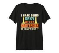 I'm A Bartender So I Can't Help It Bartending Alcoholic Camiseta Premium