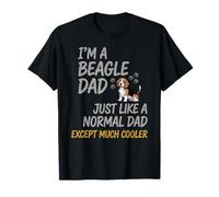 Im A Beagle Dad Dog Lover Día del Padre Declaración del Propietario de Beagle Camiseta
