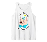 I'm A Big Deal, es mi cumpleaños, divertido cumpleaños de cerdo Camiseta sin Mangas