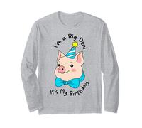 I'm A Big Deal, es mi cumpleaños, divertido cumpleaños de cerdo Manga Larga