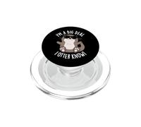 I'm A Big Deal I Otter Know Funny Animal Juego de Palabras PopSockets PopGrip para MagSafe