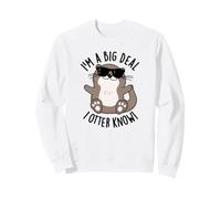 I'm A Big Deal I Otter Know Funny Animal Juego de Palabras Sudadera
