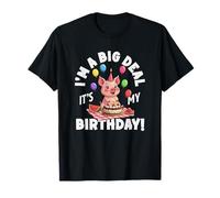 Im A Big Deal It's My Birthday Pig Kids Party Bday Camiseta