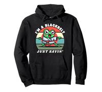 I'm A Blackbelt Just Saying, Frog Karate, Rana de artes marciales Sudadera con Capucha