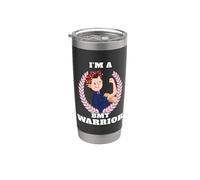 I'm a BMT Warrior Bone Marrow Transplant Awareness Vaso térmico de acero inoxidable de doble pared