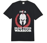 I'm a Brain Tumor Warrior Brain Tumor Awareness Comfort Colors Adult Heavyweight T-Shirt