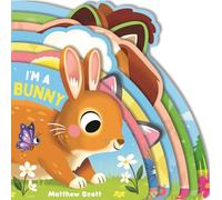 I'm a Bunny: (A Shaped Board Book Full of Animal Sounds, Lively Rhymes, and Interactive Fun for Babies and Toddlers)