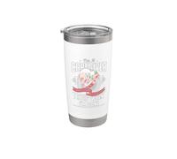 I'm A Caregiver I Don't Stop When I Am Tired Caregivers Gift Vaso térmico de acero inoxidable de doble pared