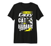 I'm a Cat in Human Form Funny Kitty Cats Camiseta Camiseta Premium