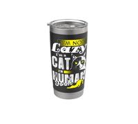 I'm a CAT in HUMAN FORM Funny Kitty Cats Camiseta Vaso térmico de acero inoxidable de doble pared
