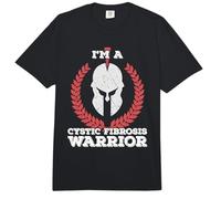 I'm a CF Warrior Cystic Fibrosis Awareness Comfort Colors Adult Heavyweight T-Shirt