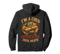 Im A Chud Consumiendo Hotdogs hasta La Muerte Divertido Sudadera con Capucha