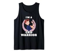 I'm a CKD Warrior Chronic Kidney Disease Awareness Camiseta sin Mangas