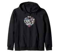 I'm A Crafty Girl Creativity Sudadera con Capucha
