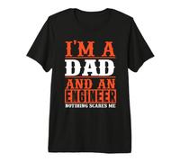 I'm A Dad and An Engineer Funny Engineering Job Titiles Camiseta Premium