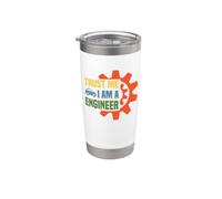 I'm A Engineer Gears Engineering Job Titiles Vaso térmico de acero inoxidable de doble pared