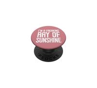 I'm a Freaking Ray of Sunshine Little Ray Sarcastic Sunshine PopSockets PopGrip Adhesivo