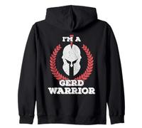 I'm a GERD Warrior Gastroesophageal Reflux Disease Awareness Sudadera con Capucha