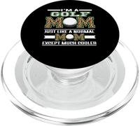 I'm A Golf Mom Funny Cool Mom Leopard For Mothers Day PopSockets PopGrip para MagSafe