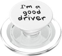 I'm a Good Driver White Lie PopSockets PopGrip para MagSafe