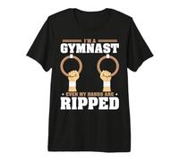 I'm A Gymnast Even My Hands Are Ripped Camiseta Premium
