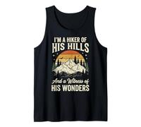 I'm A Hiker of His Hills and A Witness of His Wonders Camiseta sin Mangas