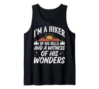 I'm A Hiker of His Hills and A Witness of His Wonders Camiseta sin Mangas