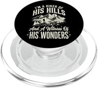 I'm A Hiker of His Hills and A Witness of His Wonders PopSockets PopGrip para MagSafe