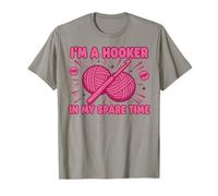 Im A Hooker In My Free Time Funny Crochet Lover Camiseta
