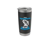 I'm A Hooker On The Weekend Funny Fishing Fisherman Vaso térmico de acero inoxidable de doble pared