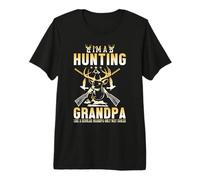 I'm A Hunting Grandpa Hunter Life Adventure Nature Lover Camiseta Premium