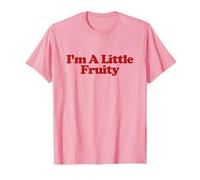I'm A Little Fruity Y2k Trendy LGBTQ Funny Gay Lesbian Pride Camiseta