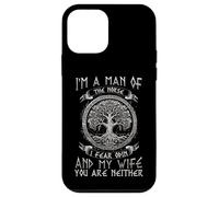 I'm A Man Of The Norse I Fear Odin And My Wife I Viking Carcasa para iPhone 12 mini