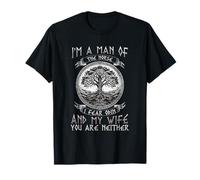 I'm A Man of The Norse I Fear Odin and My Wife l Viking Camiseta